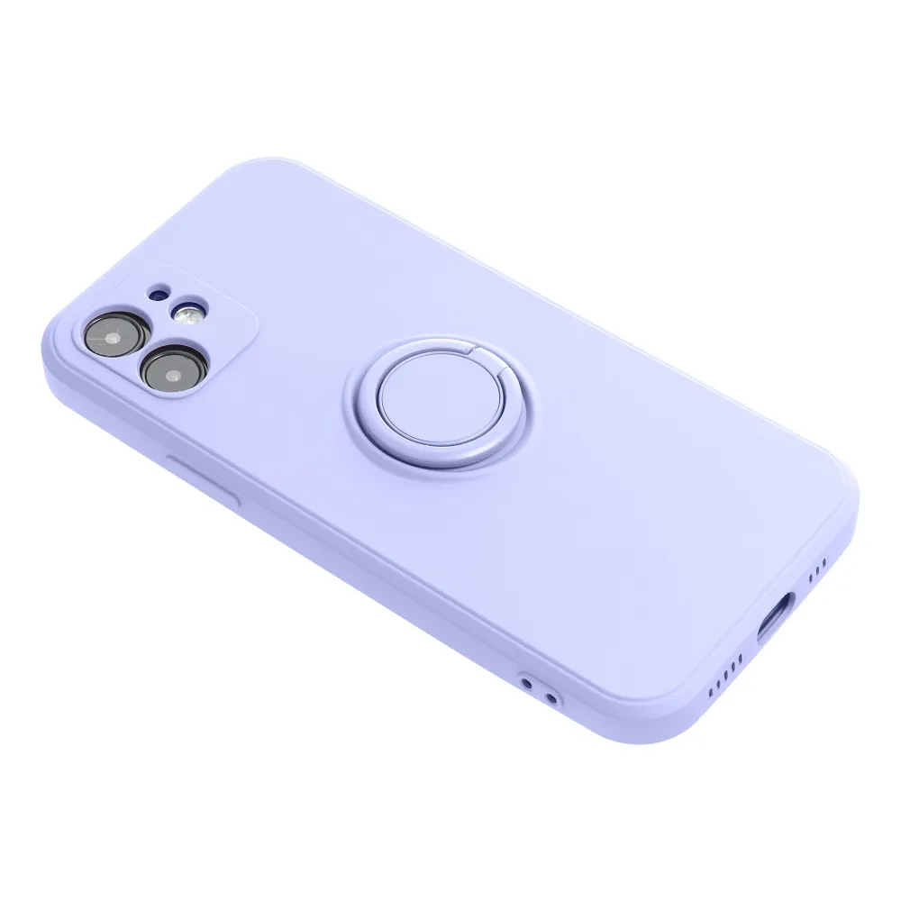 SILICONE RING case for XIAOMI Redmi Note 12 Pro Plus 5G violet - Image 4