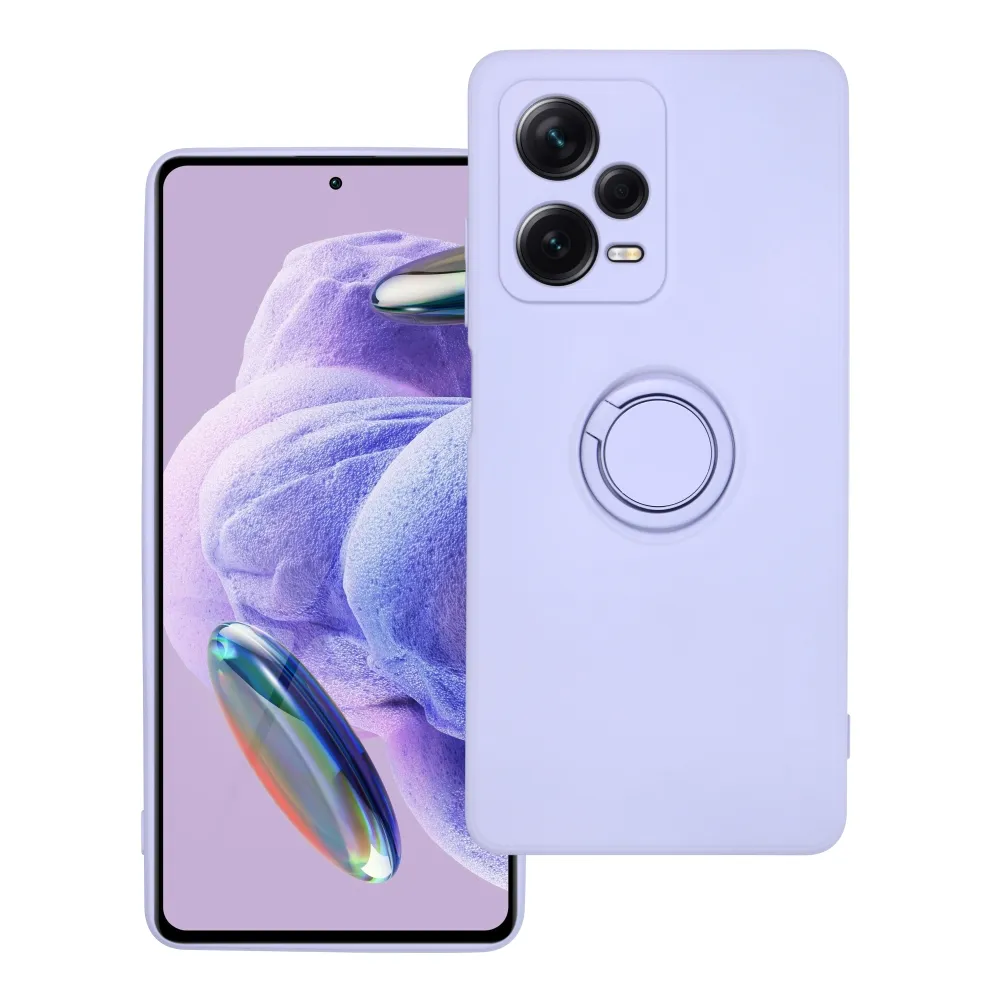 SILICONE RING case for XIAOMI Redmi Note 12 Pro Plus 5G violet - Image 3
