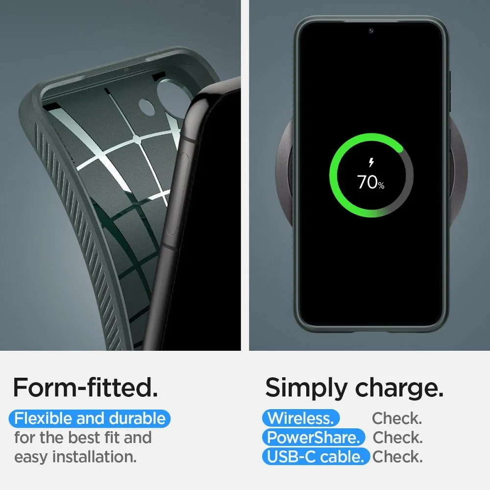 SPIGEN Liquid Air case for SAMSUNG S23 abyss green - Image 15