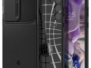 SPIGEN Optik Armor case for SAMSUNG S23 black