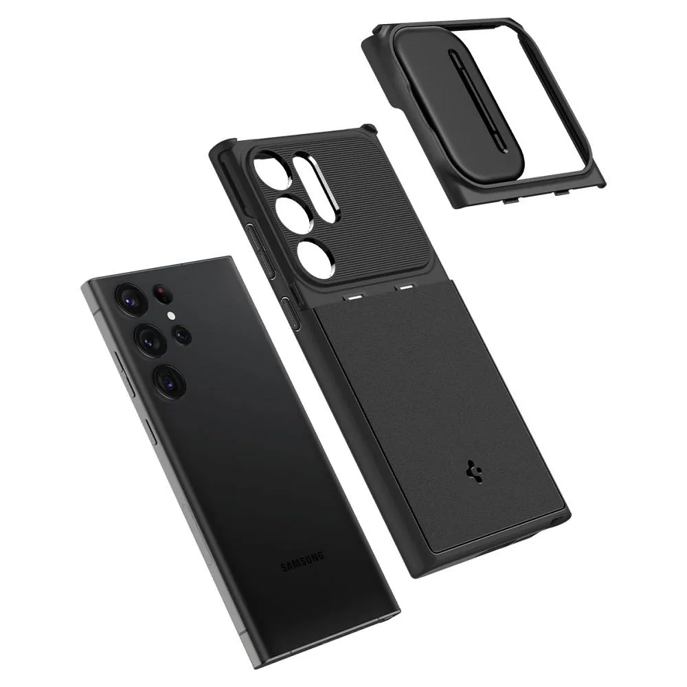 SPIGEN Optik Armor case for SAMSUNG S23 ULTRA black - Image 9
