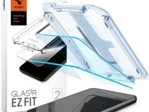SPIGEN GLAS.TR ”EZ FIT” 2-pack for SAMSUNG S23 transparent