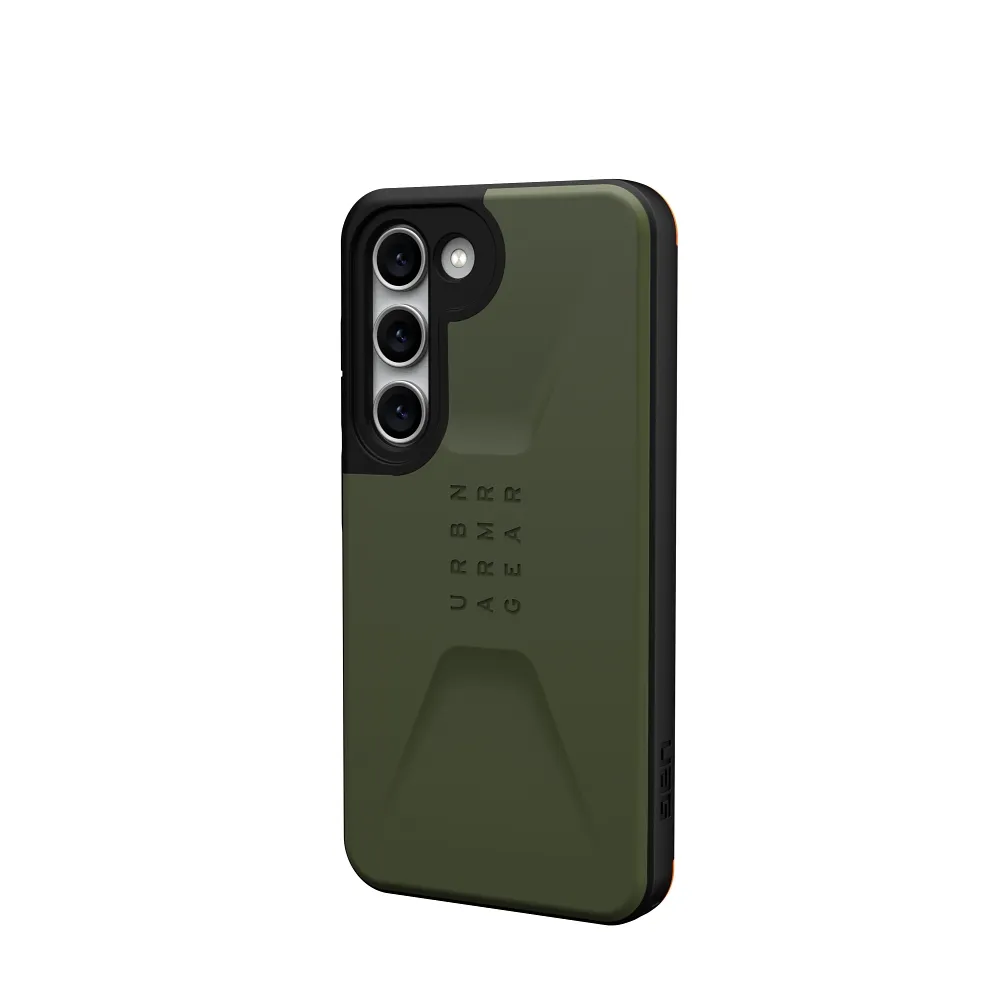 ( UAG ) Urban Armor Gear Civilian case for Samsung S23 5G olive - Image 2
