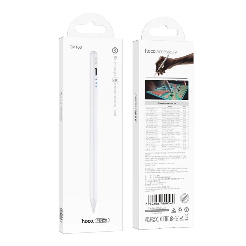 HOCO active universal capacitive pen GM108 white - Image 10