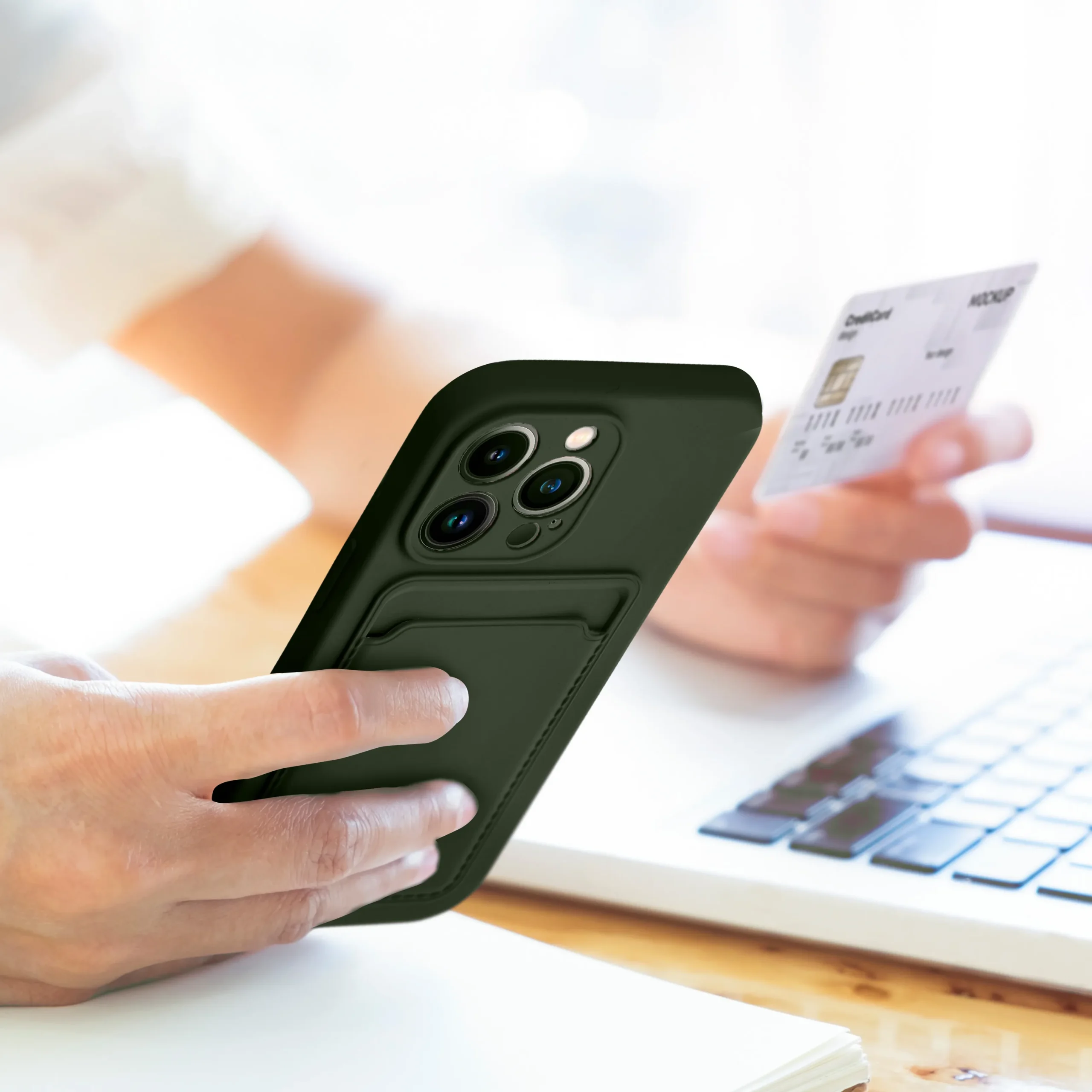 case CARD for IPHONE 15 green - Image 6