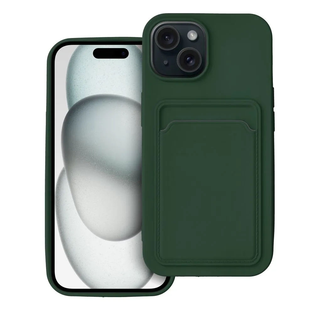 case CARD for IPHONE 15 green