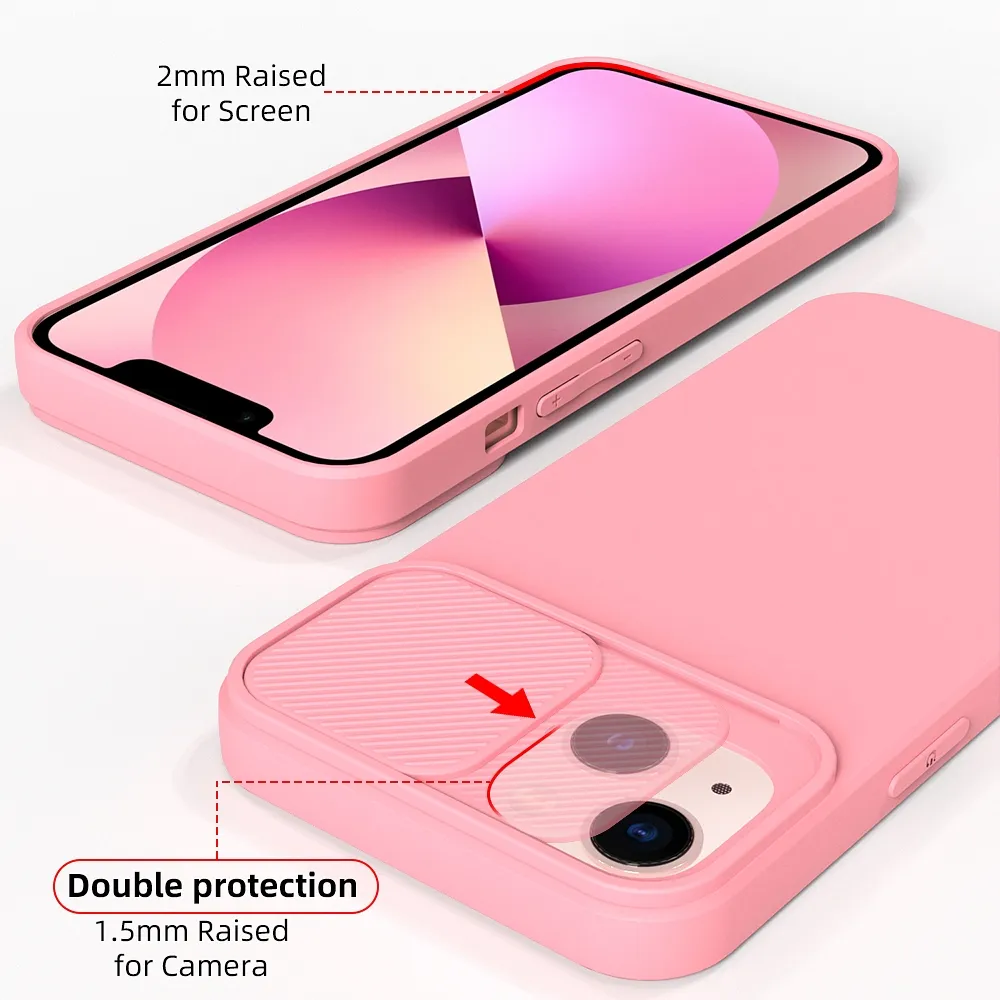 SLIDE case for IPHONE 15 Plus light pink - Image 6