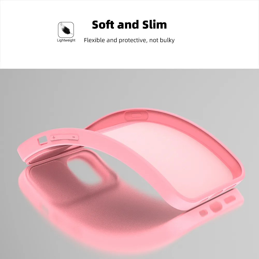 SLIDE case for IPHONE 15 Plus light pink - Image 4