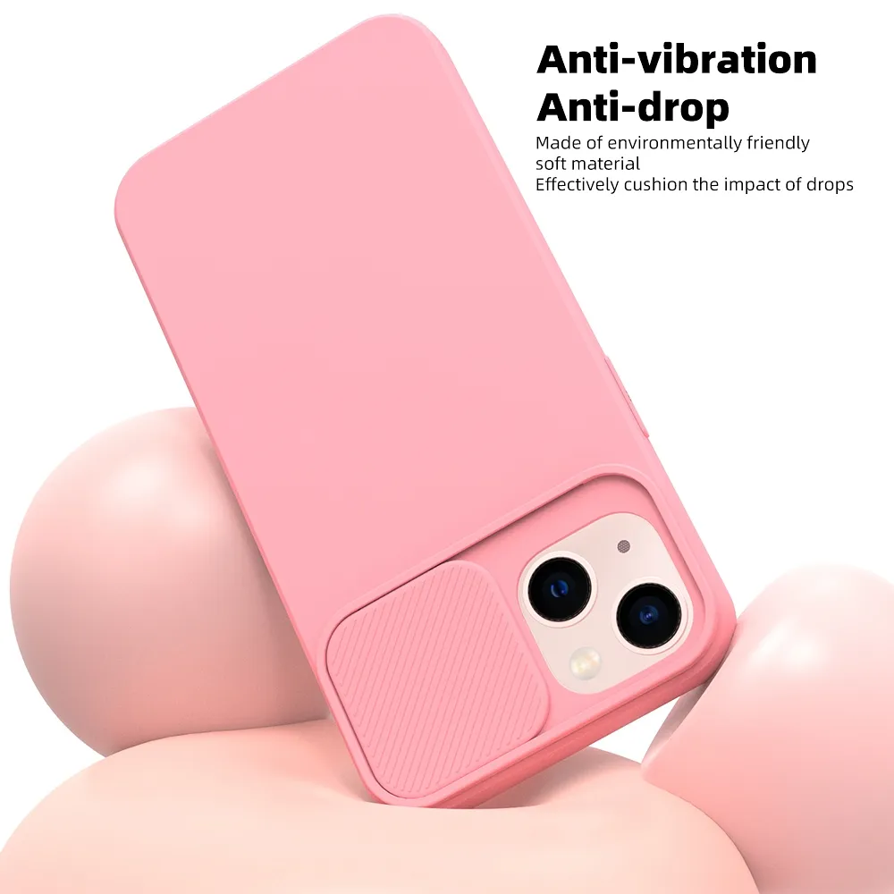 SLIDE case for IPHONE 15 Plus light pink - Image 9