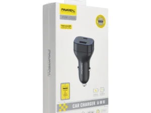 PAVAREAL car charger USB A + Type C PD 5A 20W PA-CC63 white