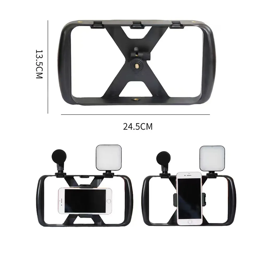 Combo selfie with tripod for live broadcast with LED flash and micro and remote control TL-49T - Image 8