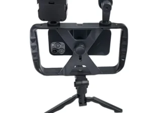 Combo selfie with tripod for live broadcast with LED flash and micro and remote control TL-49T