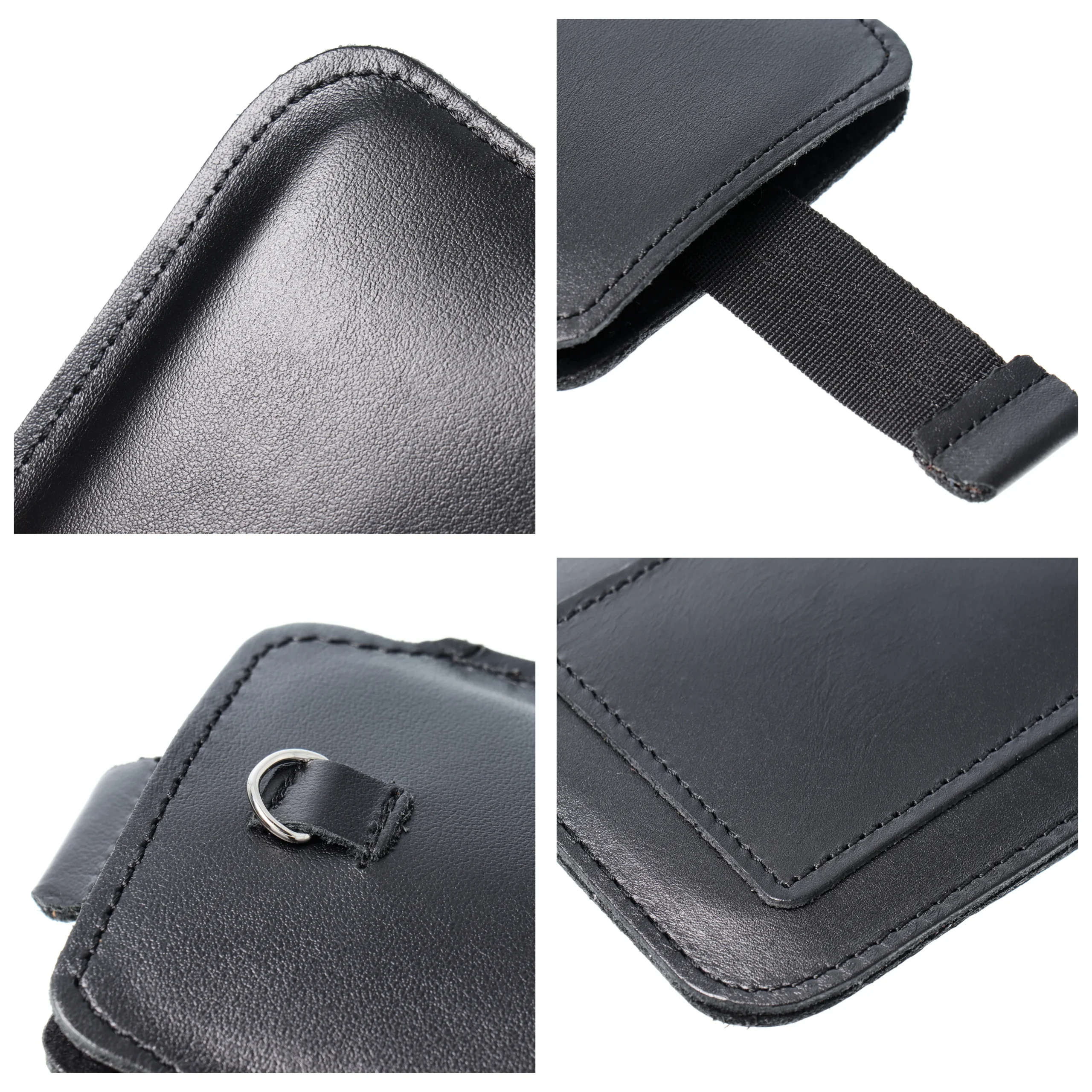 ROYAL - Leather universal blet pocket / black - Size 2XL - IPHONE 6 PLUS / SAMSUNG A52 / XIAOMI REDMI NOTE 10 - Image 6
