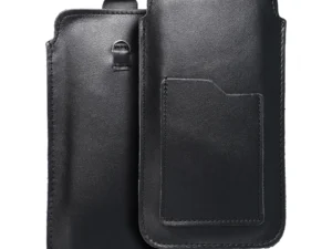 ROYAL - Leather universal blet pocket / black - Size 2XL+wide - SAMSUNG A12 / NOTE 9 / XIAOMI REDMI NOTE 10 PRO