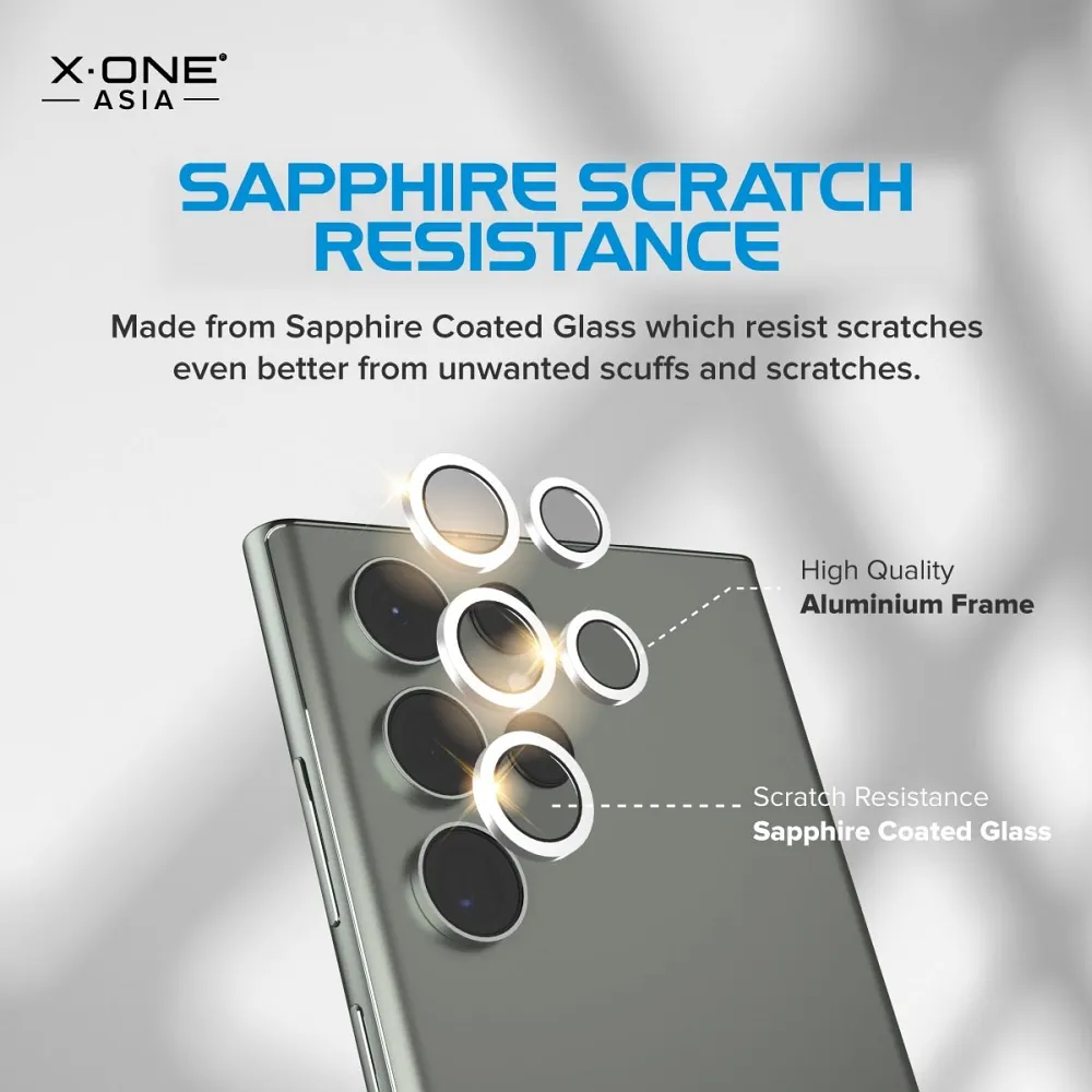 X-ONE Sapphire Camera Armor - for Samsung Galaxy S23 Ultra - Image 4
