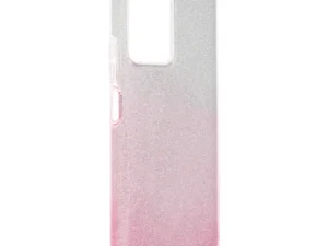 SHINING Case for XIAOMI Redmi Note 12 5G transparent pink