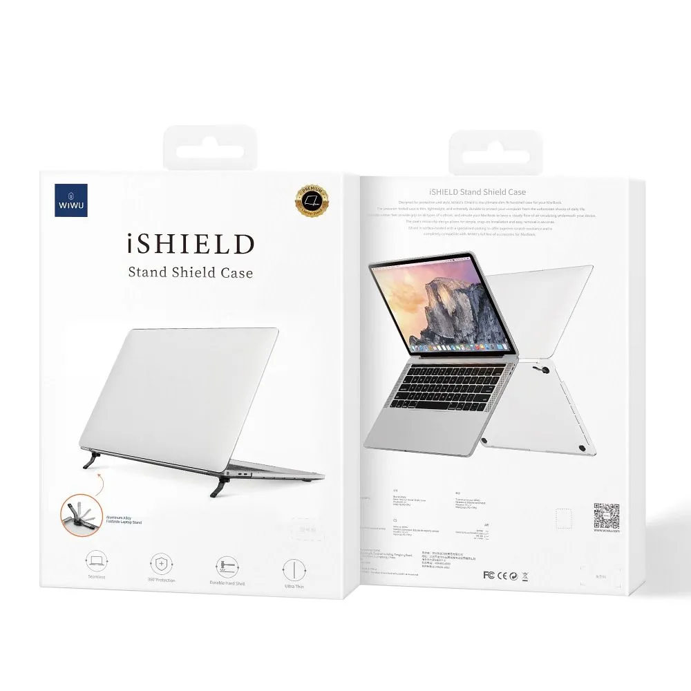 WiWU - iSHIELD Stand Case for MacBook Air 15,3" 2023 - transparent - Image 7