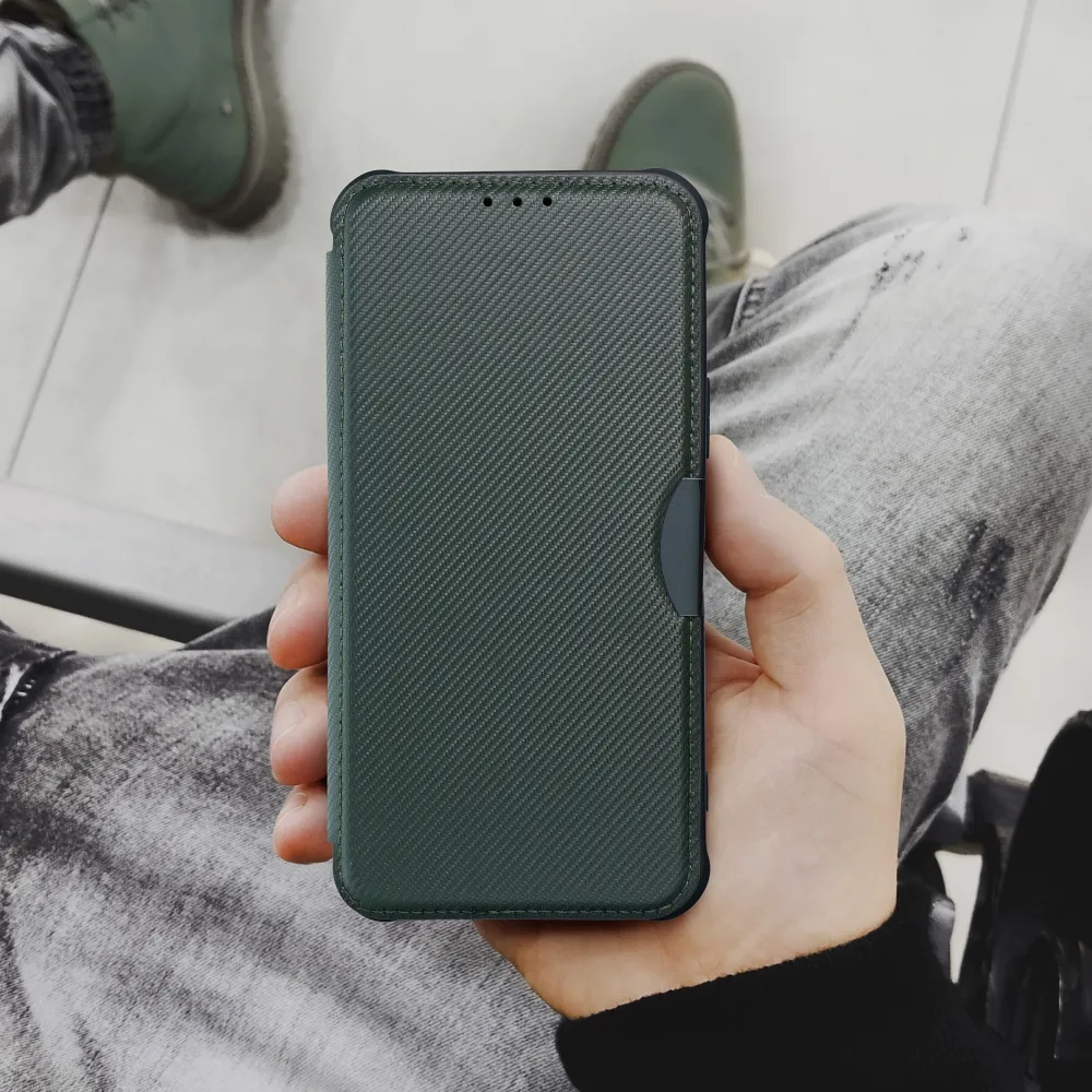 RAZOR Book for XIAOMI Redmi Note 13 Pro 5G dark green - Image 6