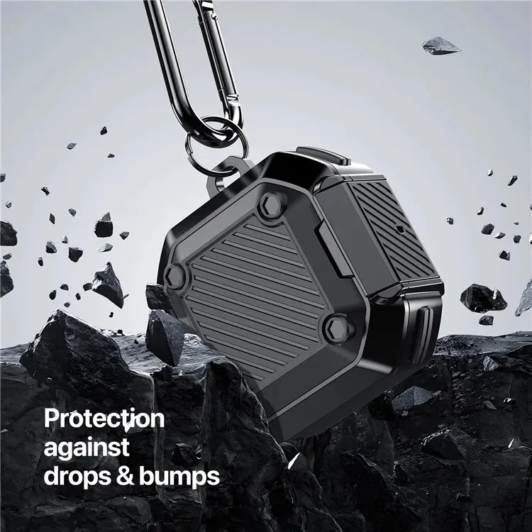 DUX DUCIS SECG - protective case for Samsung Galaxy Buds Live/Buds PRO/Buds2/Buds2 Pro Case Black AirPods 3 black - Image 5