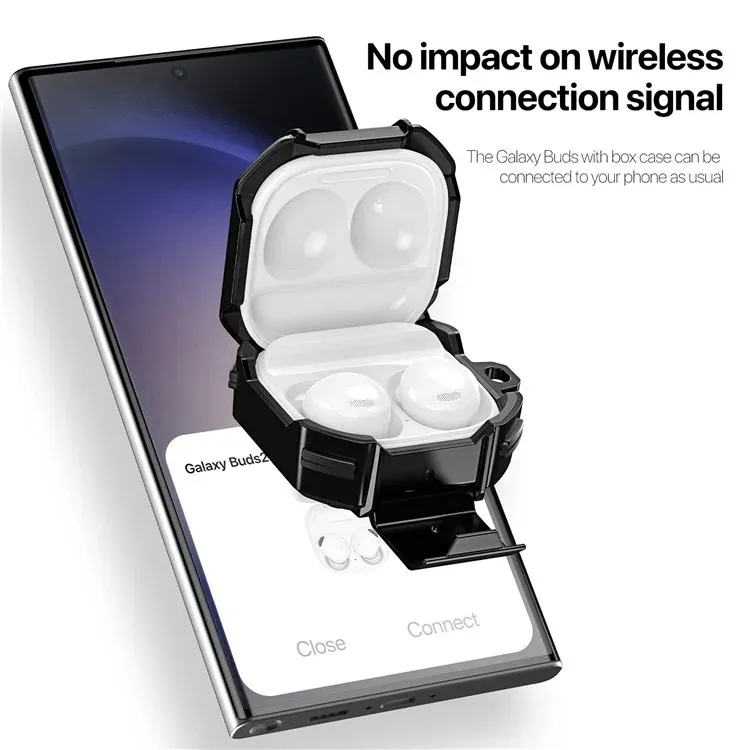 DUX DUCIS SECG - protective case for Samsung Galaxy Buds Live/Buds PRO/Buds2/Buds2 Pro Case Black AirPods 3 black - Image 6