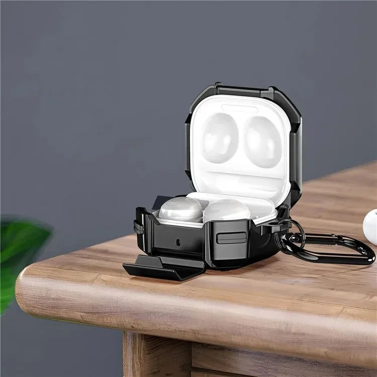 DUX DUCIS SECG - protective case for Samsung Galaxy Buds Live/Buds PRO/Buds2/Buds2 Pro Case Black AirPods 3 black - Image 8