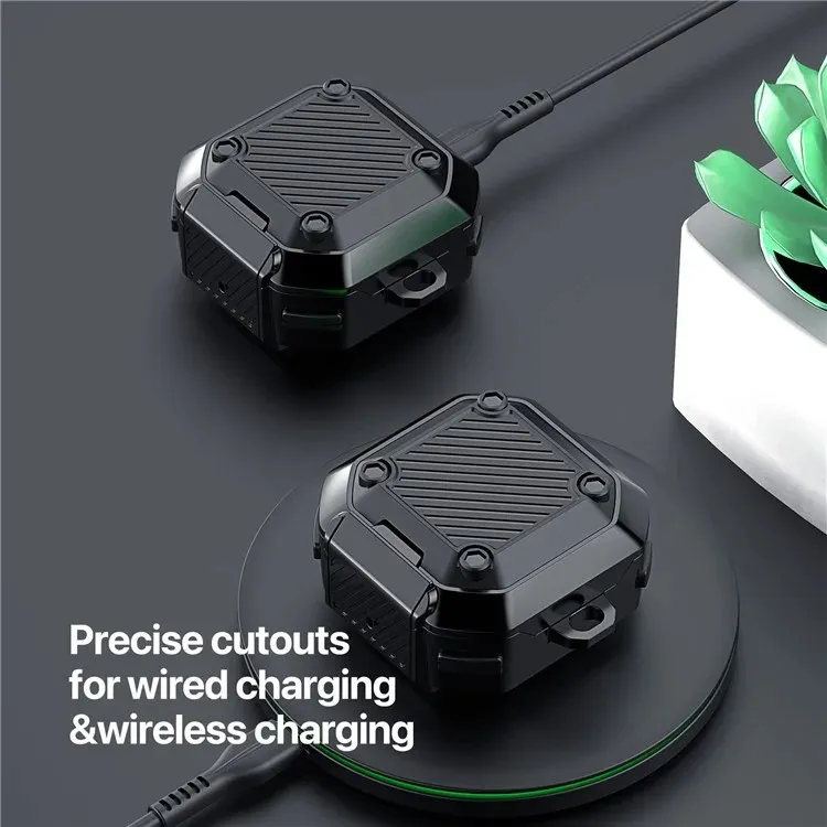 DUX DUCIS SECG - protective case for Samsung Galaxy Buds Live/Buds PRO/Buds2/Buds2 Pro Case Black AirPods 3 black - Image 7