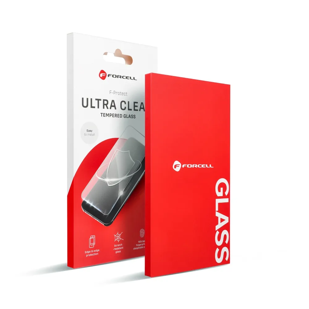 Forcell Ultra Clear Glass - for Iphone 12 / 12 Pro black - Image 4