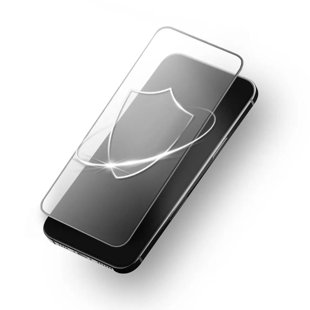 Forcell Ultra Clear Glass - for Iphone 12 / 12 Pro black - Image 11
