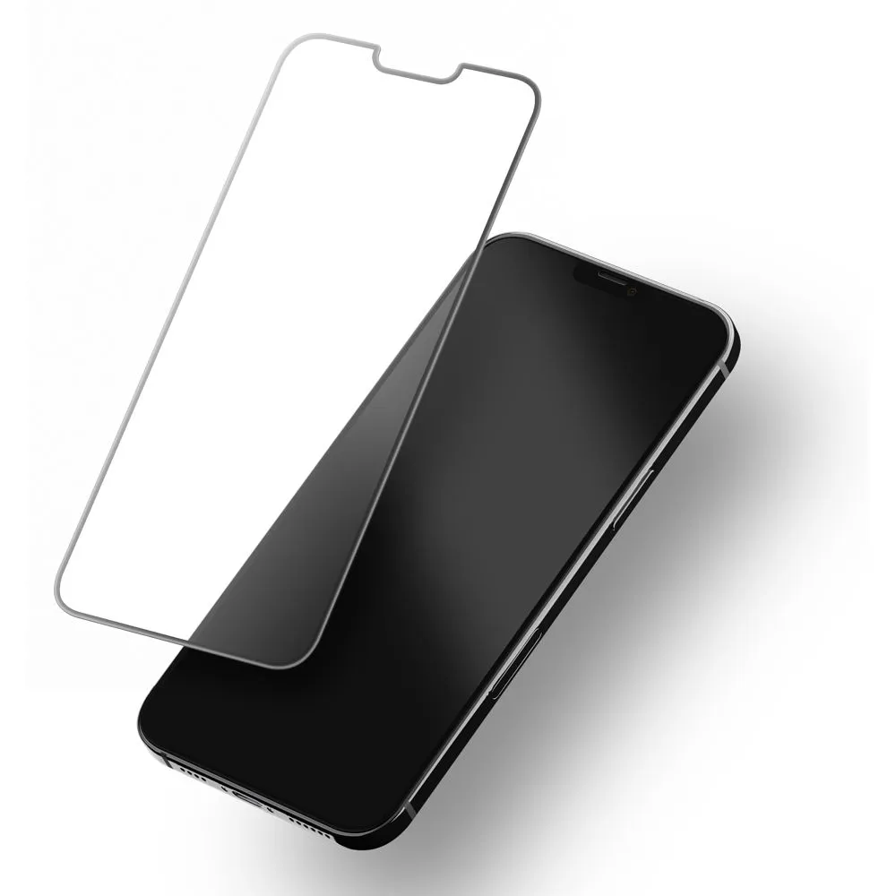 Forcell Ultra Clear Glass – iPhone 13-hoz, fekete - Image 3