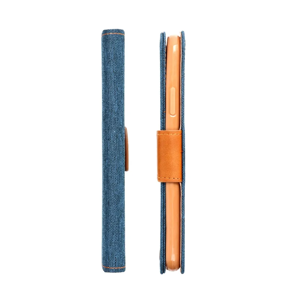 CANVAS Book case for SAMSUNG S10 Plus navy blue - Image 4
