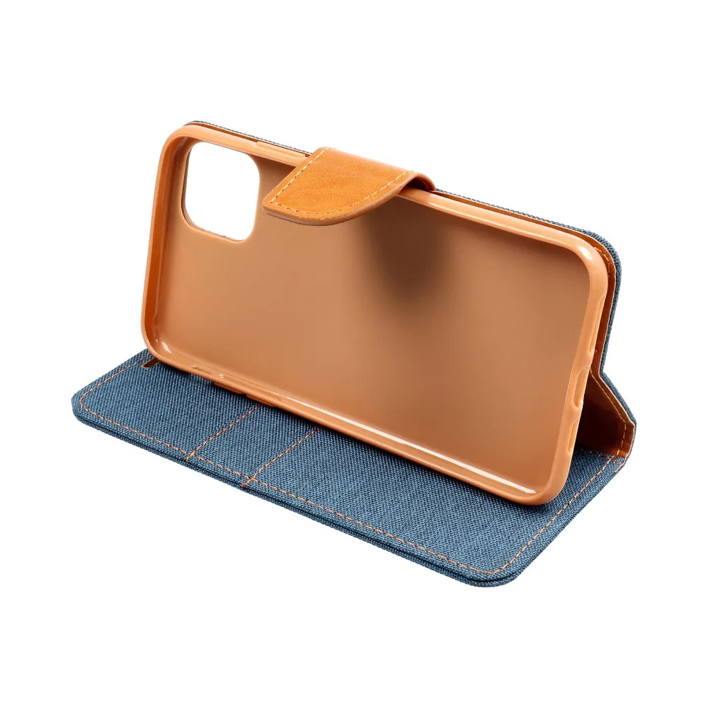 CANVAS Book case for SAMSUNG S10 Plus navy blue - Image 7