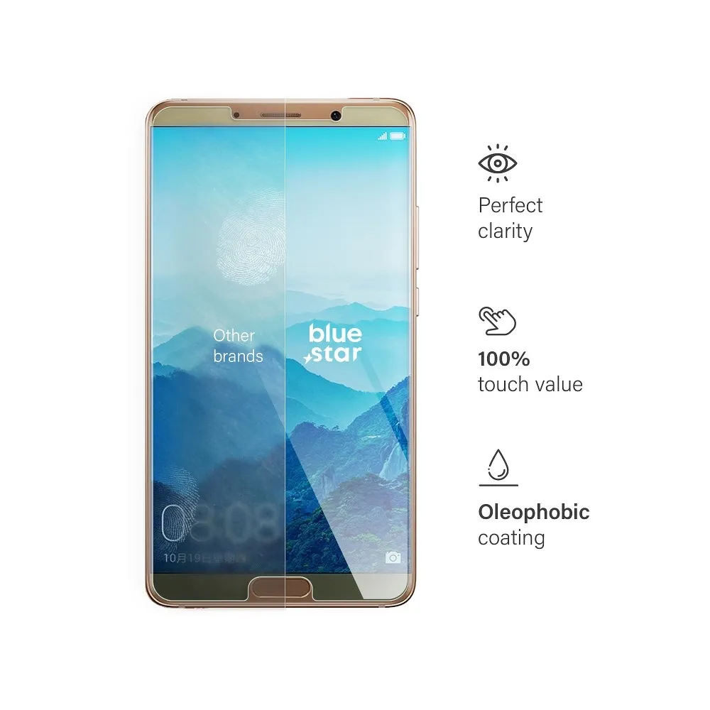 Tempered Glass Blue Star - HUAWEI Nova 8i/SAM A21S/A21/A80/A52/A53/Oppo F11 Pro - Image 4