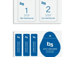 Tempered Glass Blue Star  - SAMSUNG A33 5G Full Face (full glue with frame/small size) - black