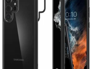 SPIGEN Ultra Hybrid case for SAMSUNG S22 ULTRA matte black