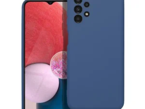 SILICONE case for SAMSUNG A13 4G blue
