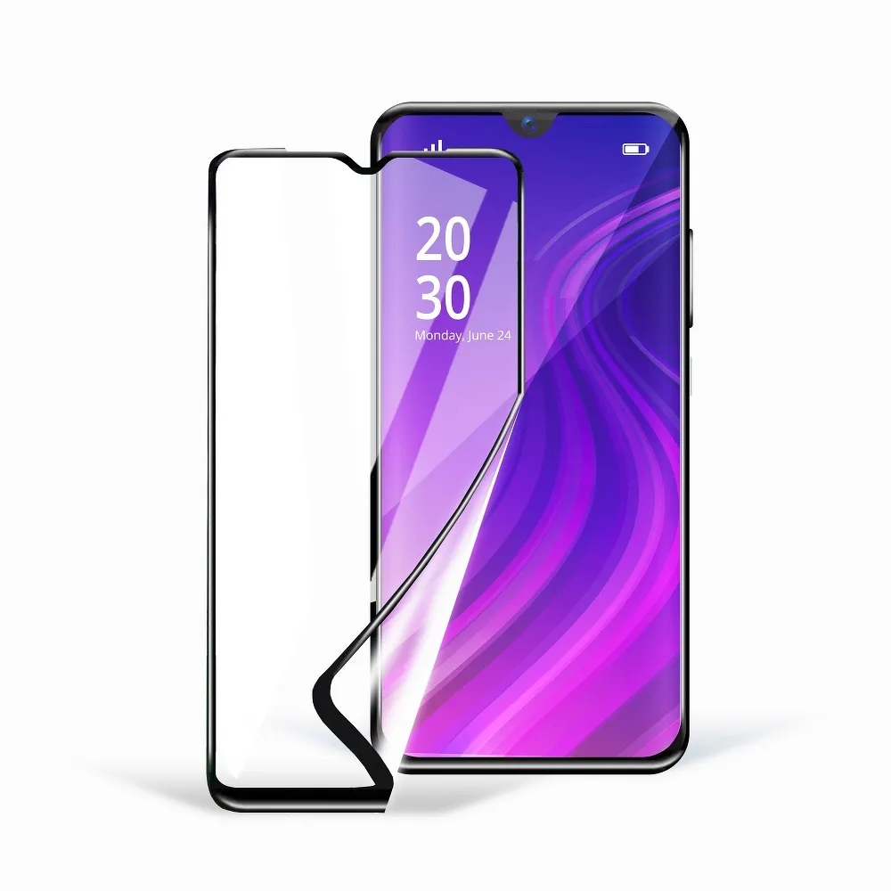 5D Full Glue Ceramic Glass - for Samsung Galaxy A73 5G black - Image 5