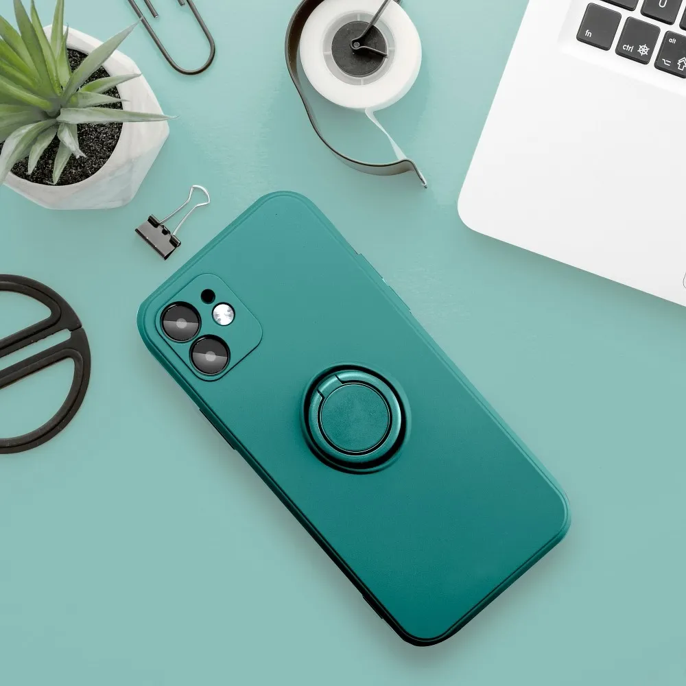 SILICONE RING case for SAMSUNG A52 5G / A52 LTE ( 4G ) / A52S green - Image 7