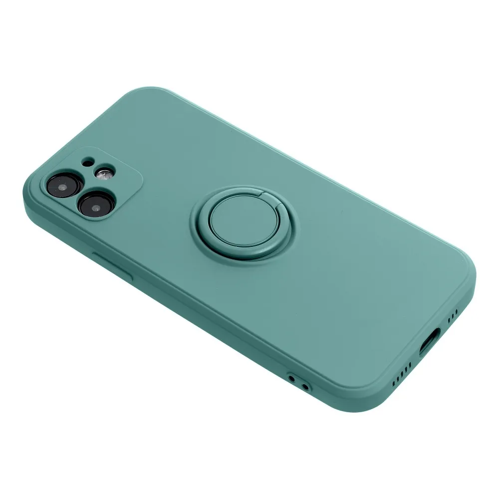 SILICONE RING case for IPHONE 13 Pro Max green - Image 4