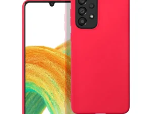 SOFT case for SAMSUNG A33 5G red