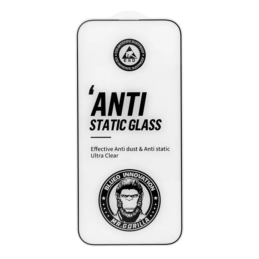 5D Mr. Monkey Glass - for Samsung Galaxy S22 black (Strong Lite) - Image 4