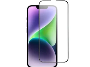 Tempered Glass Blue Star - APP IPHONE 13/13 Pro/14 5D Full Cover black
