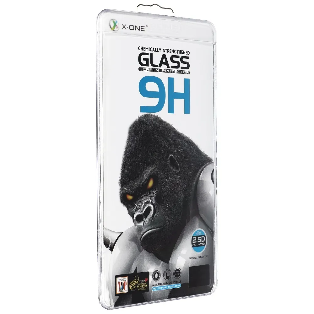 X-ONE Full Cover Extra Strong Crystal Clear - for iPhone 13 Pro Max/14 Plus tempered glass 9H
