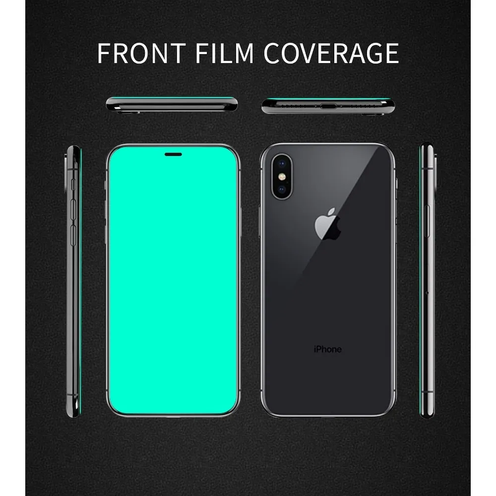 X-ONE Full Cover Extra Strong Crystal Clear - for iPhone 13 Pro Max/14 Plus tempered glass 9H - Image 4