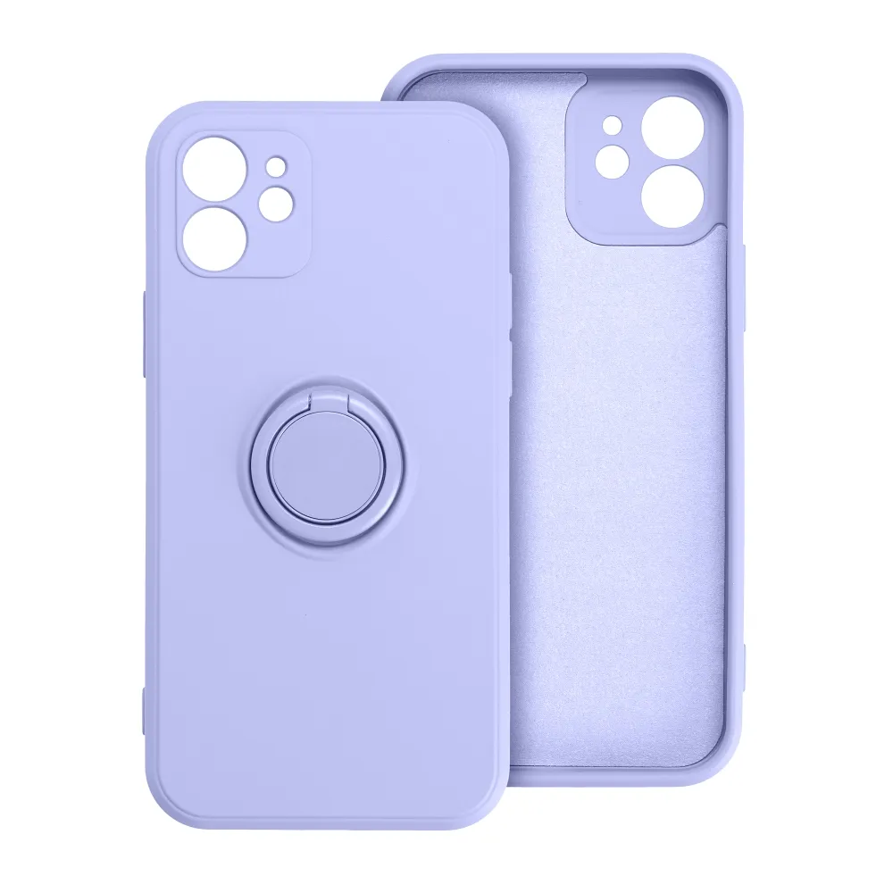SILICONE RING case for IPHONE 14 violet - Image 4