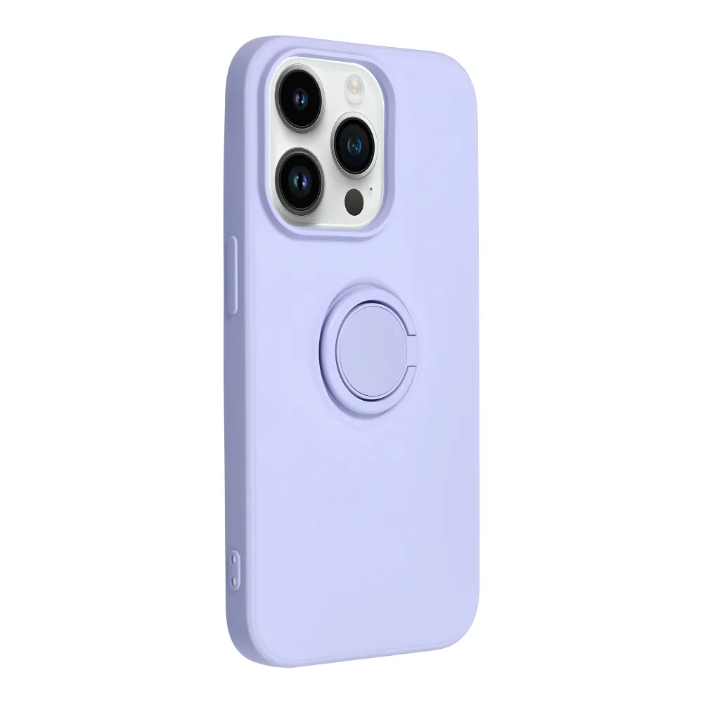 SILICONE RING case for IPHONE 14 Pro violet - Image 7