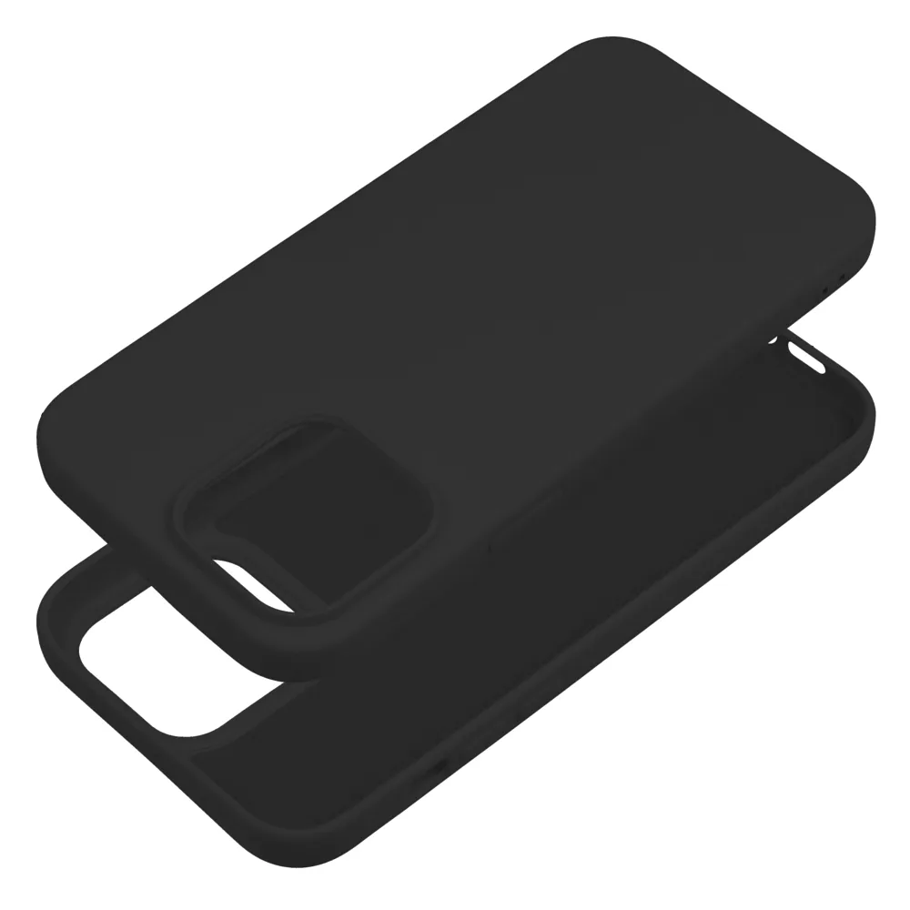 SILICONE case for IPHONE 14 Pro Max black - Image 3