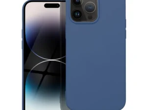 SILICONE case for IPHONE 14 Pro Max blue