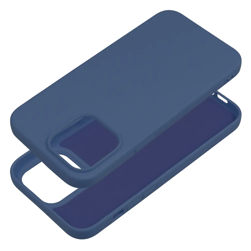 SILICONE case for IPHONE 14 Pro Max blue - Image 3