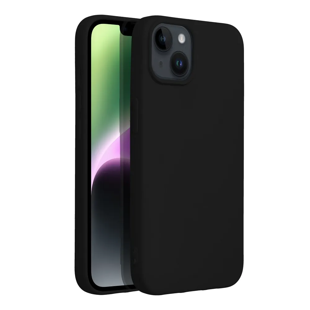 SILICONE case for IPHONE 14 black - Image 4