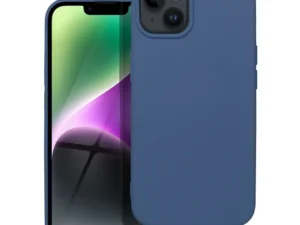 SILICONE case for IPHONE 14 blue